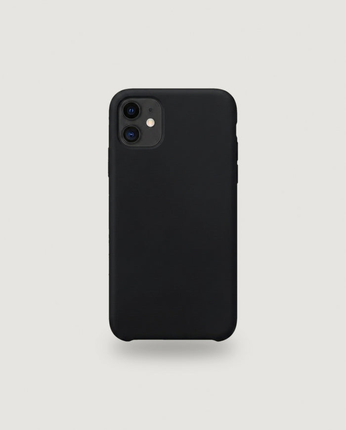Sílikon hulstur | Svart (iPhone 11 Pro / Venjulegt)