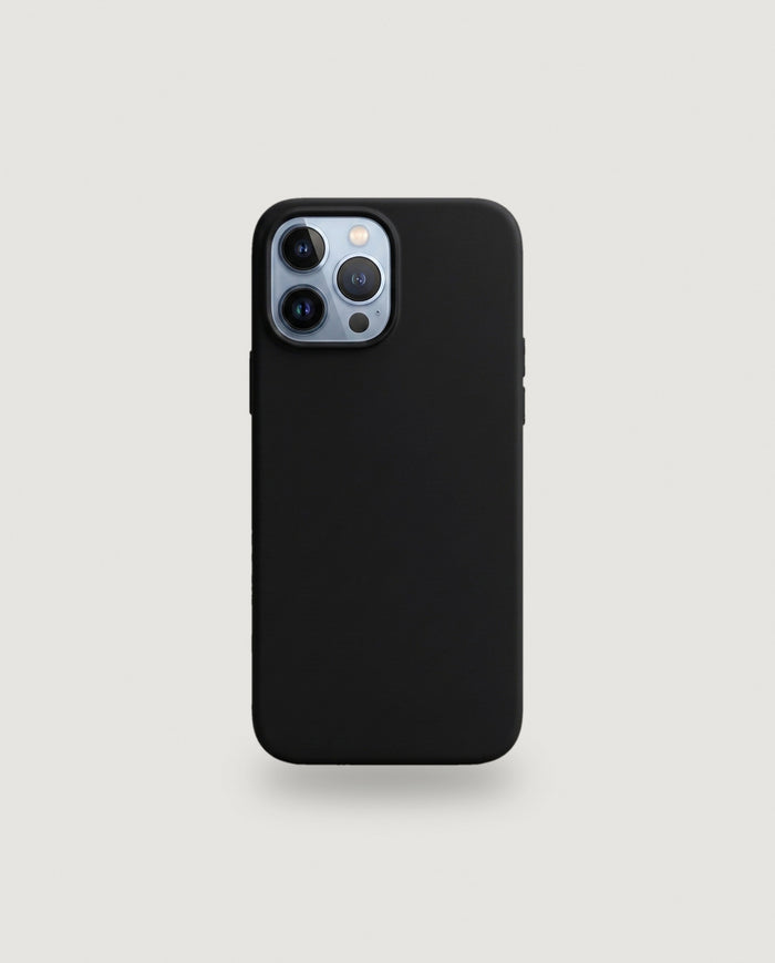 Sílikon hulstur | Svart (iPhone 13 / Venjulegt)
