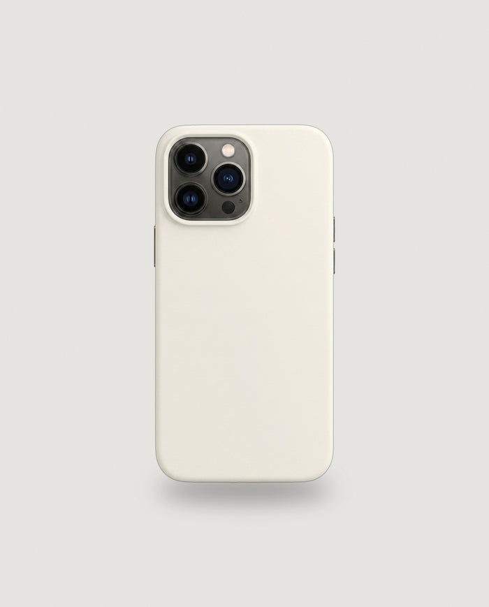 Sílikon hulstur | Hvítt (iPhone 13 Pro / Venjulegt)