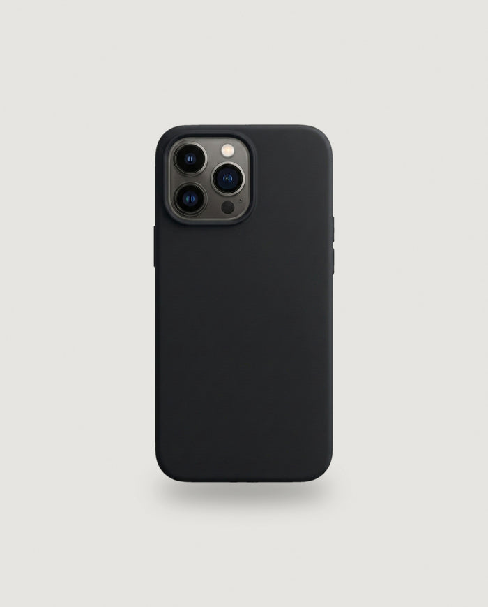 Sílikon hulstur | Svart (iPhone 13 Pro / MagSafe)
