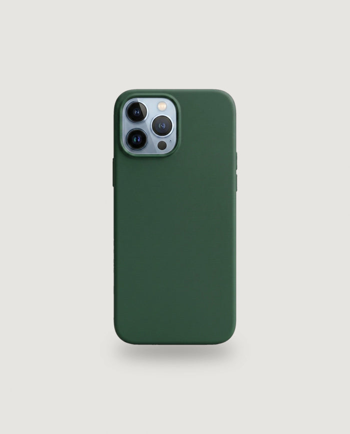 Sílikon hulstur | Dökkgrænt (iPhone 13 / MagSafe)