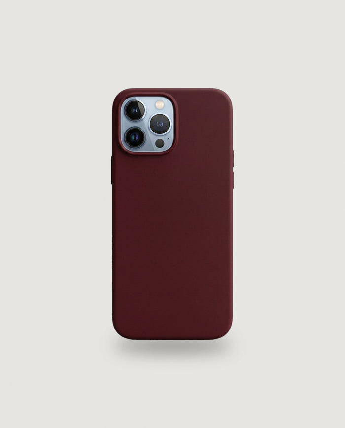 Sílikon hulstur | Dökkrautt (iPhone 13 / MagSafe)