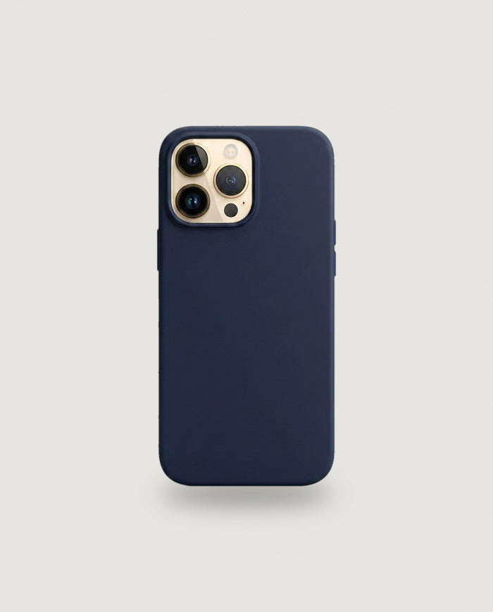 Sílikon hulstur | Dökkblátt (iPhone 14 / Venjulegt)