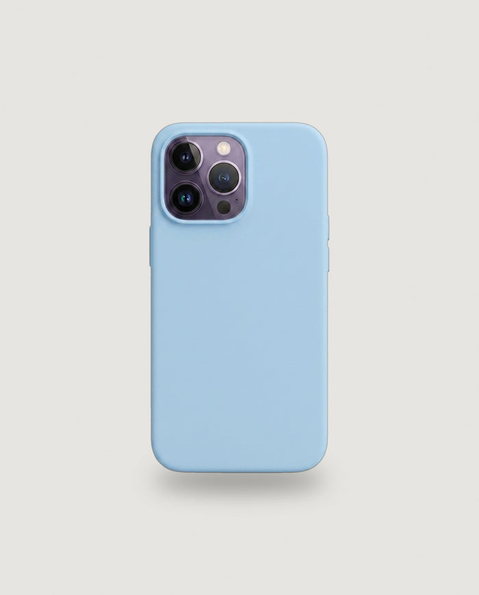 Sílikon hulstur | Ljósblátt (iPhone 14 Pro Max)