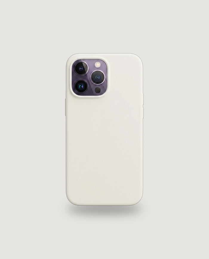 Sílikon hulstur | Hvítt (iPhone 14 Pro Max / MagSafe)