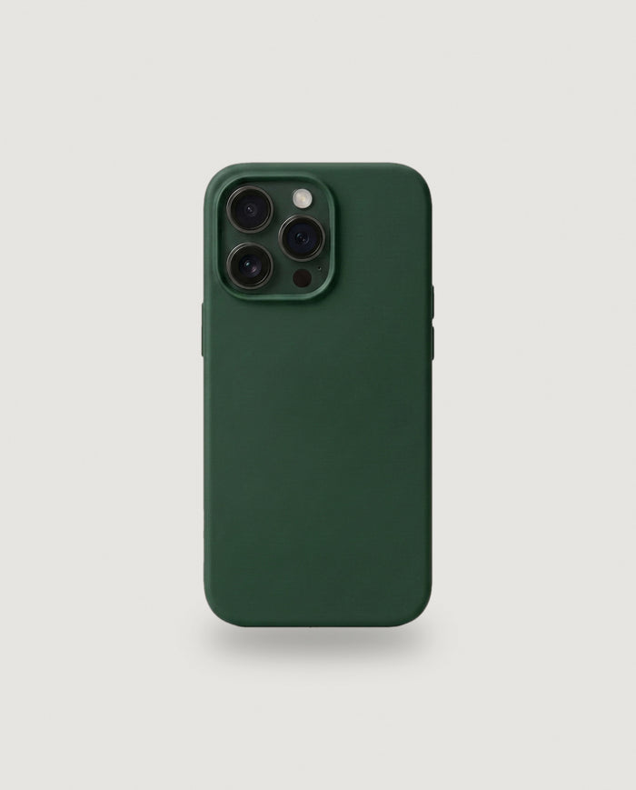 Sílikon hulstur | Dökkgrænt (iPhone 14 Pro / MagSafe)