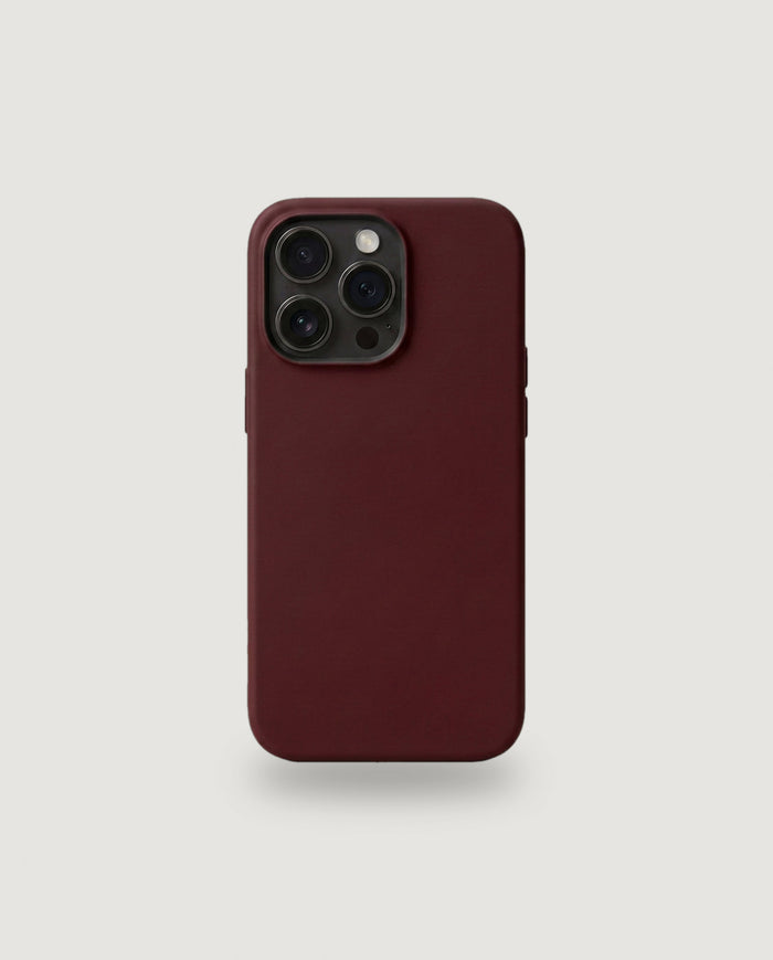 Sílikon hulstur | Dökkrautt (iPhone 14 Pro / MagSafe)