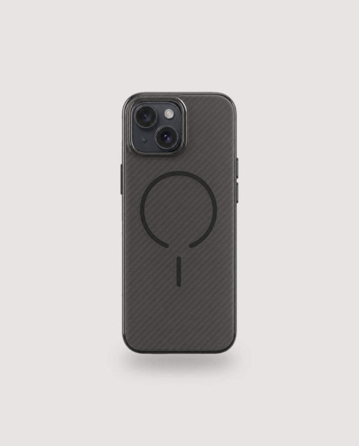 Carbon hulstur | Svart (iPhone 15 / MagSafe)