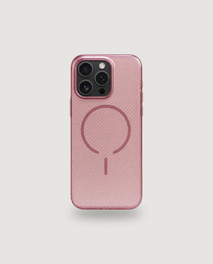 Carbon hulstur | Bleikt (iPhone 15 Pro Max / MagSafe)