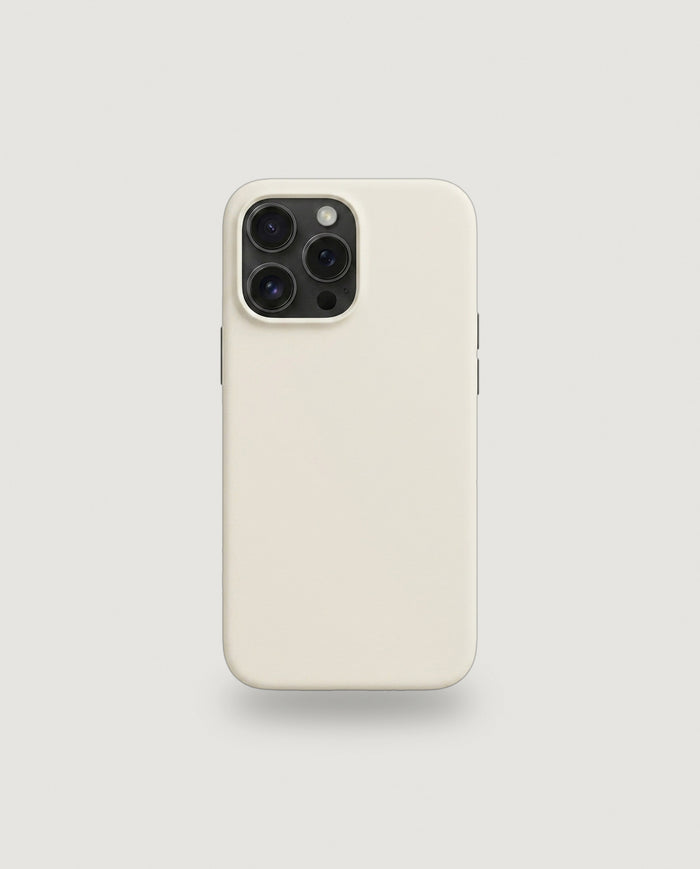 Sílikon hulstur | Hvítt (iPhone 15 Pro Max / MagSafe)