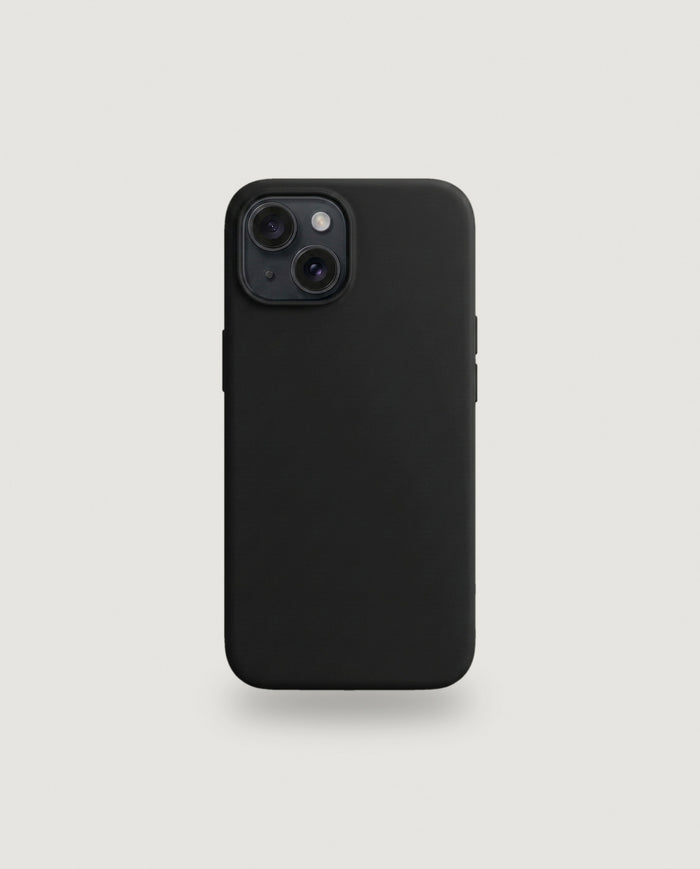 Sílikon hulstur | Svart (iPhone 15 / MagSafe)
