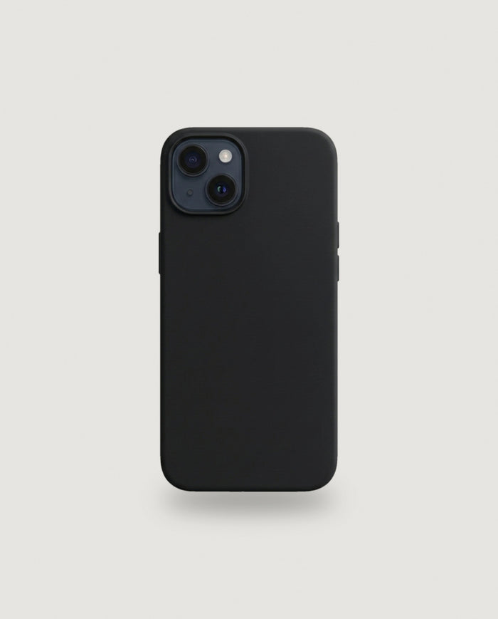 Sílikon hulstur | Svart (iPhone 16 / Venjulegt)