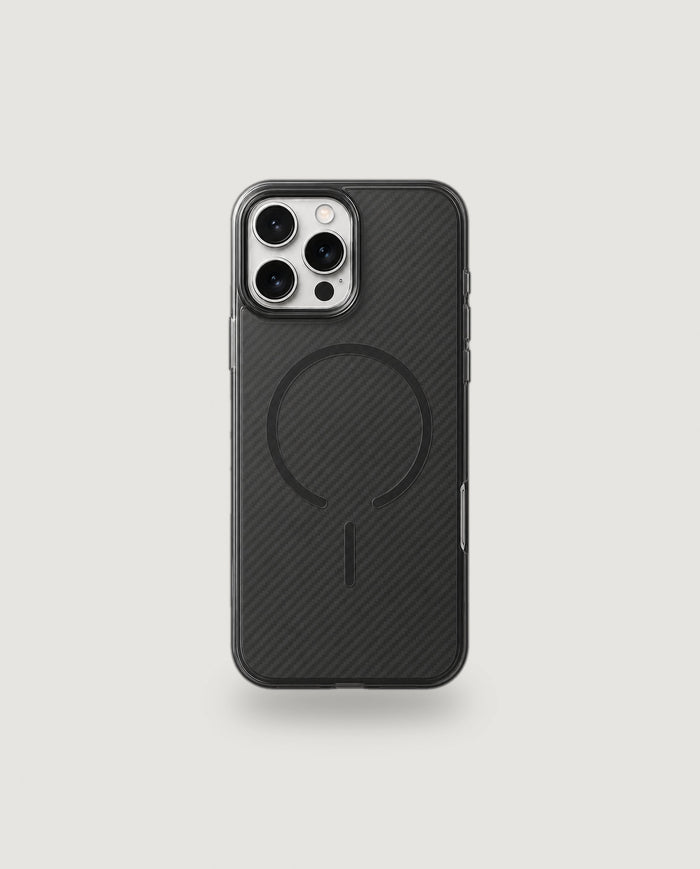 Carbon hulstur | Svart (iPhone 16 Pro Max / MagSafe)