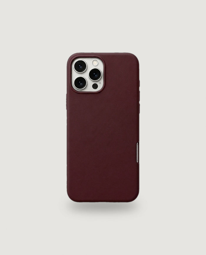 Sílikon hulstur | Dökkrautt (iPhone 16 Pro Max / MagSafe)