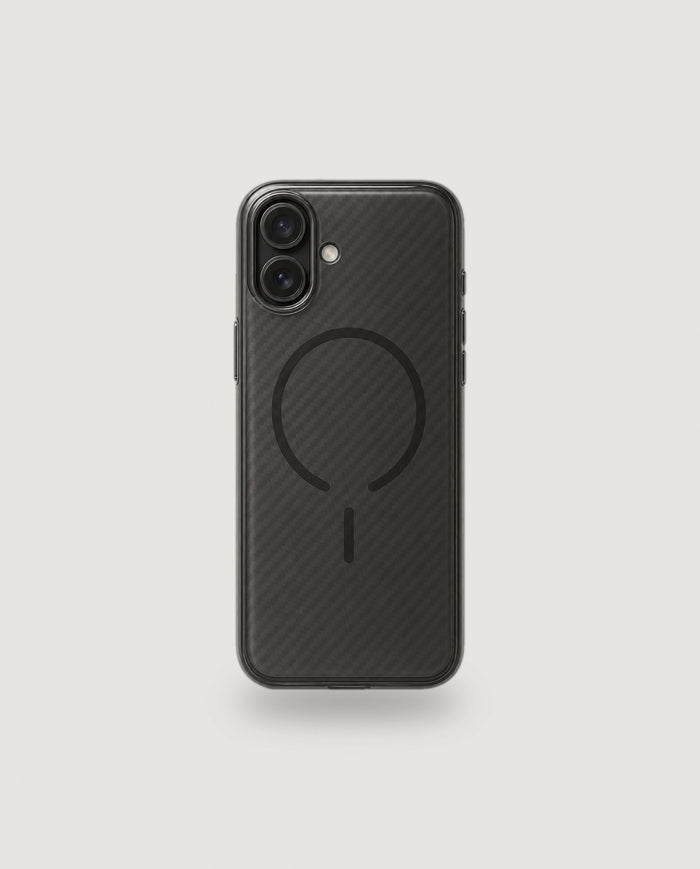 Carbon hulstur | Svart (iPhone 16e / MagSafe)