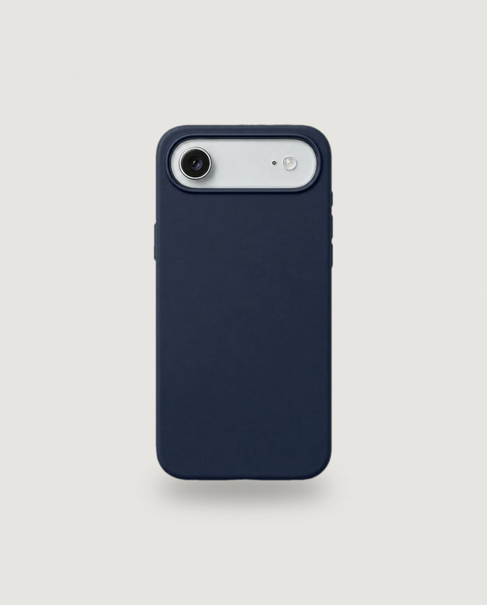 Sílikon hulstur | Dökkblátt (iPhone 17 Air / Venjulegt)