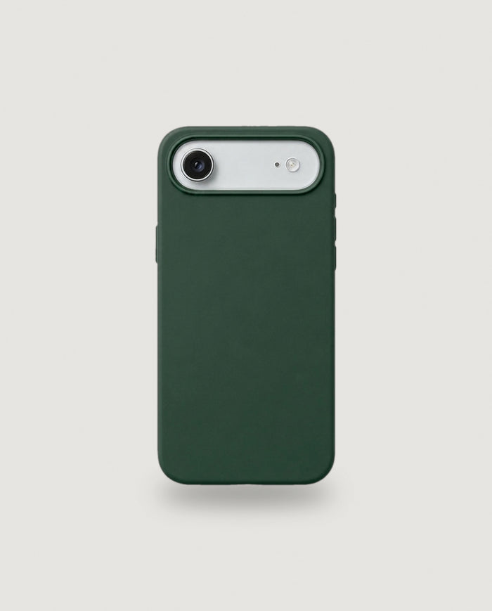 Sílikon hulstur | Dökkgrænt (iPhone 17 Air / MagSafe)