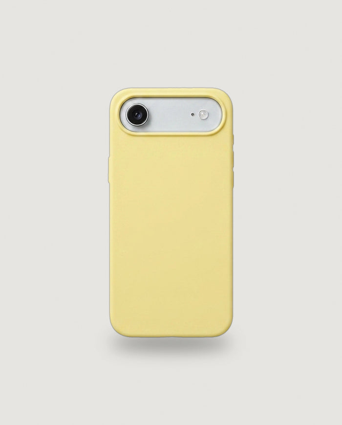 Sílikon hulstur | Gult (iPhone 17 Air / MagSafe)