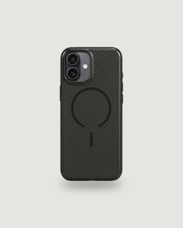 Carbon hulstur | Svart (iPhone 17 / MagSafe)