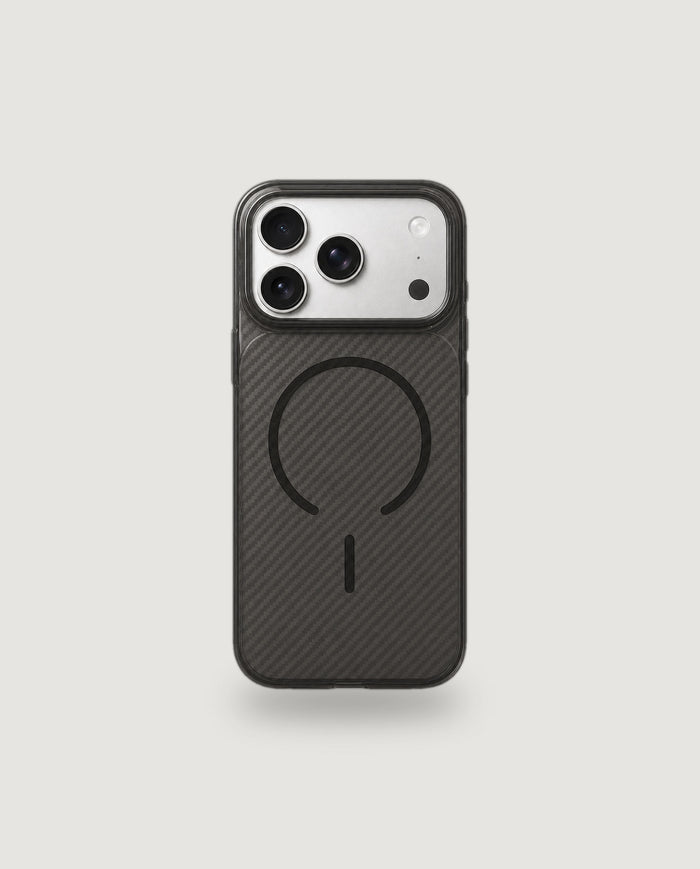 Carbon hulstur | Svart (iPhone 17 Pro Max / MagSafe)