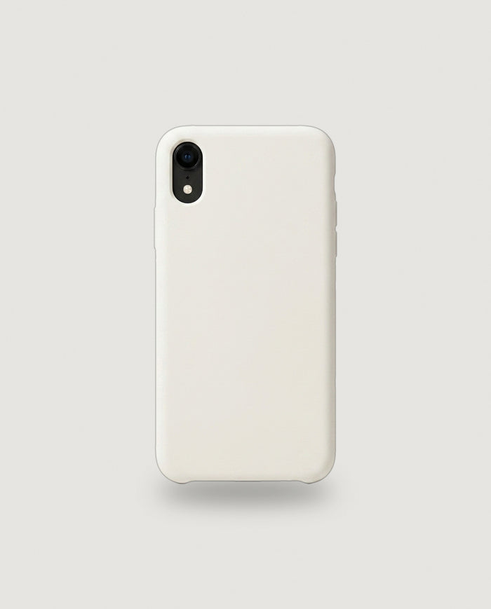 Sílikon hulstur | Hvítt (iPhone XR / Venjulegt)