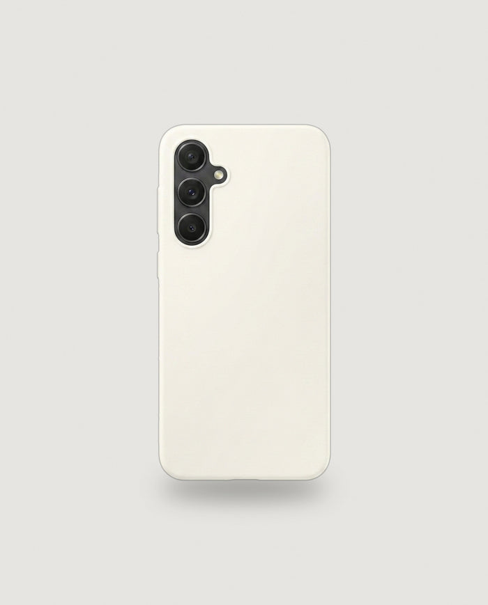 Sílikon hulstur | Hvítt (Samsung A54 / Venjulegt)