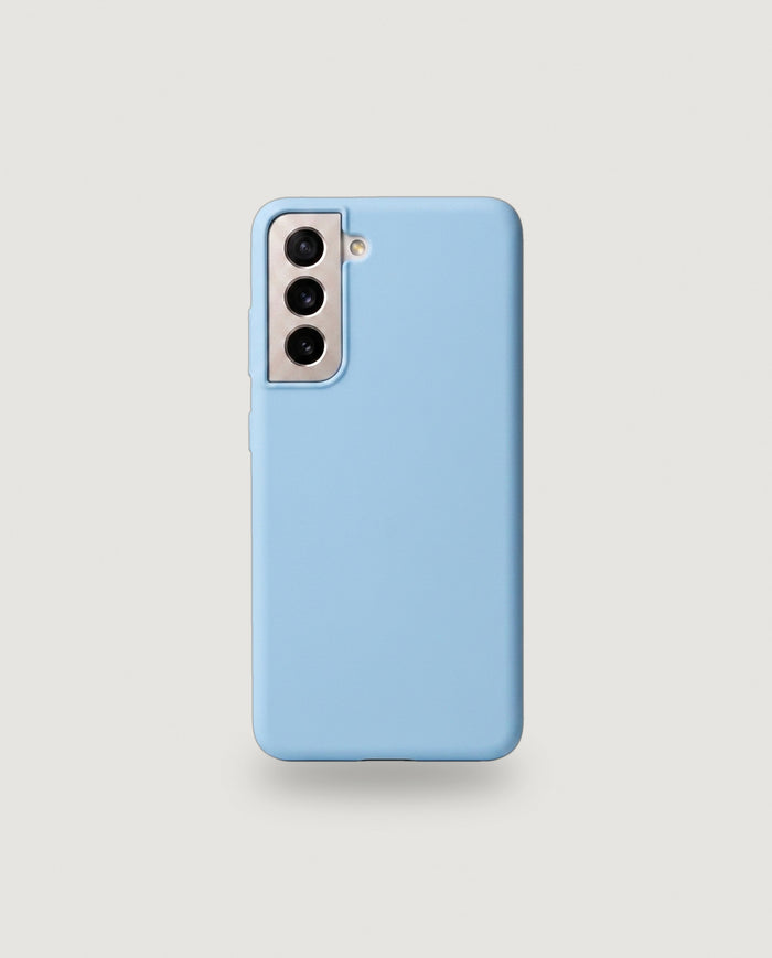 Sílikon hulstur | Ljósblátt (Samsung S25 Plus)