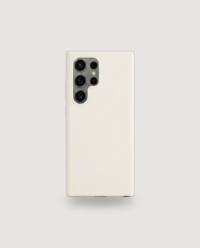 Sílikon hulstur | Hvítt (Samsung S23 Ultra / Venjulegt)