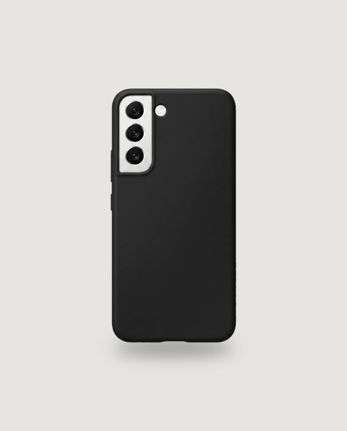 Sílikon hulstur | Svart (Samsung S22 / Venjulegt)