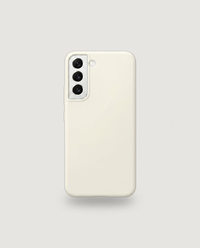 Sílikon hulstur | Hvítt (Samsung S22 / Venjulegt)