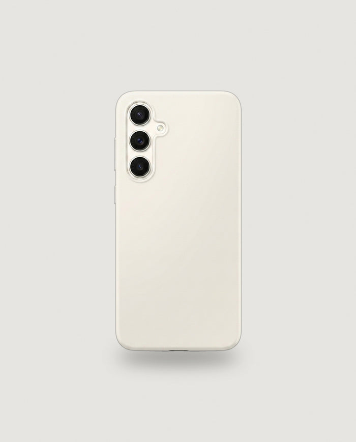Sílikon hulstur | Hvítt (Samsung S23 / Venjulegt)