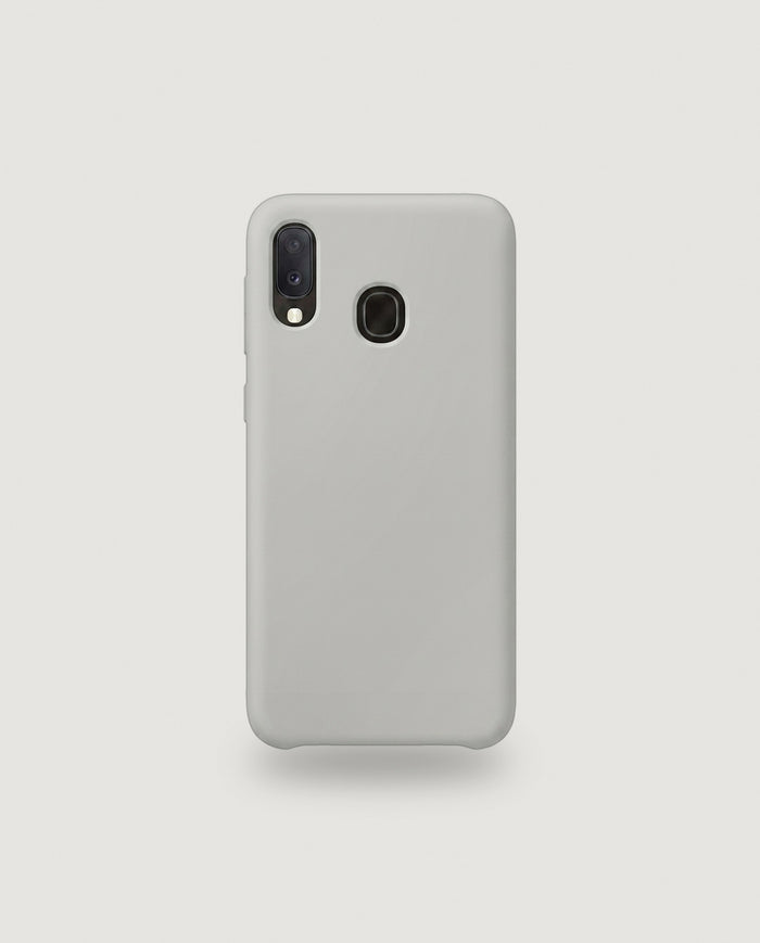 Sílikon hulstur | Grátt (Samsung A20e)