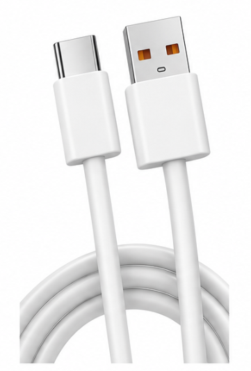 Snúrur – USB A - USB C snúra 2 m 25W Fléttuð