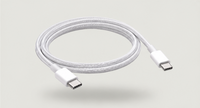 Snúrur – USB C - USB C snúra 1 m 65W Fléttuð