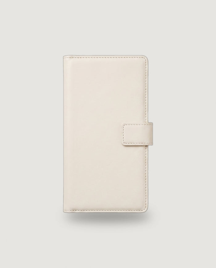 iPhone 11 Pro Max Veski – Hvítt Leður