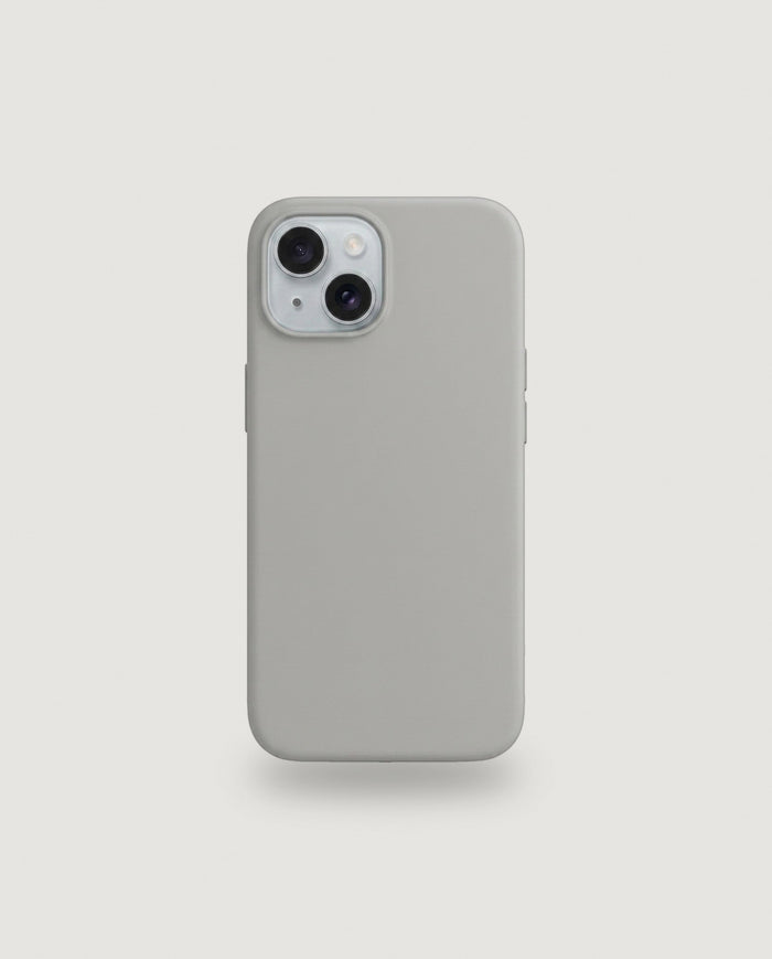 Sílikon hulstur | Grátt (iPhone 15 / MagSafe)