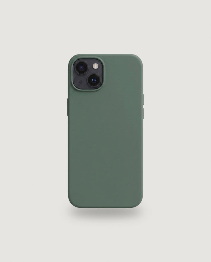 Sílikon hulstur | Furugrænt (iPhone 16 / MagSafe)