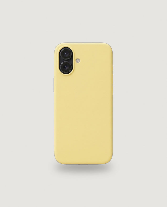 Sílikon hulstur | Gult (iPhone 16e / MagSafe)
