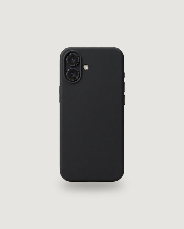 Sílikon hulstur | Svart (iPhone 16e / MagSafe)