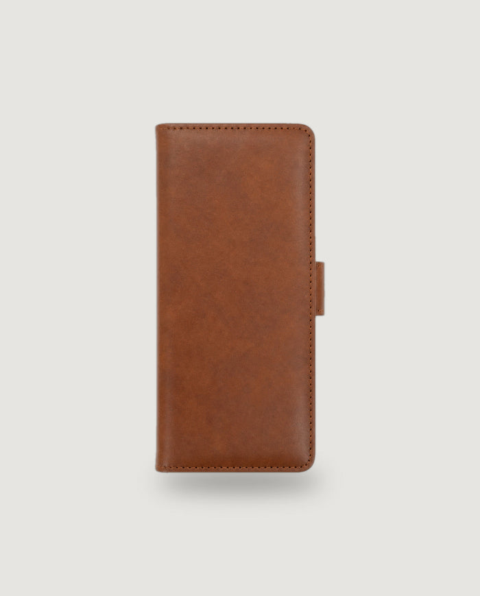 Leður Flip veski | Brúnt