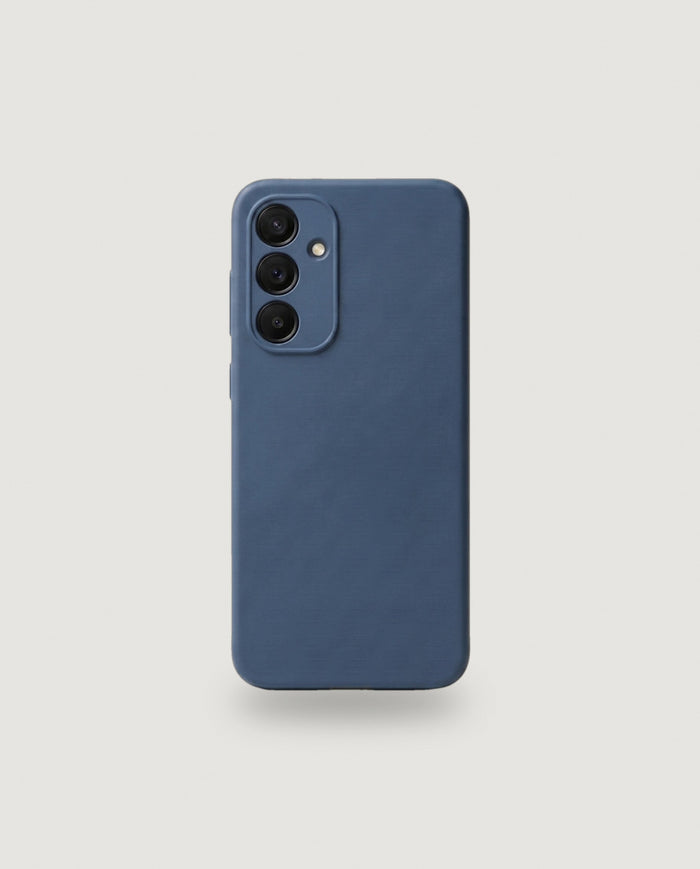 Sílikon hulstur | Denim blátt (Samsung A57)