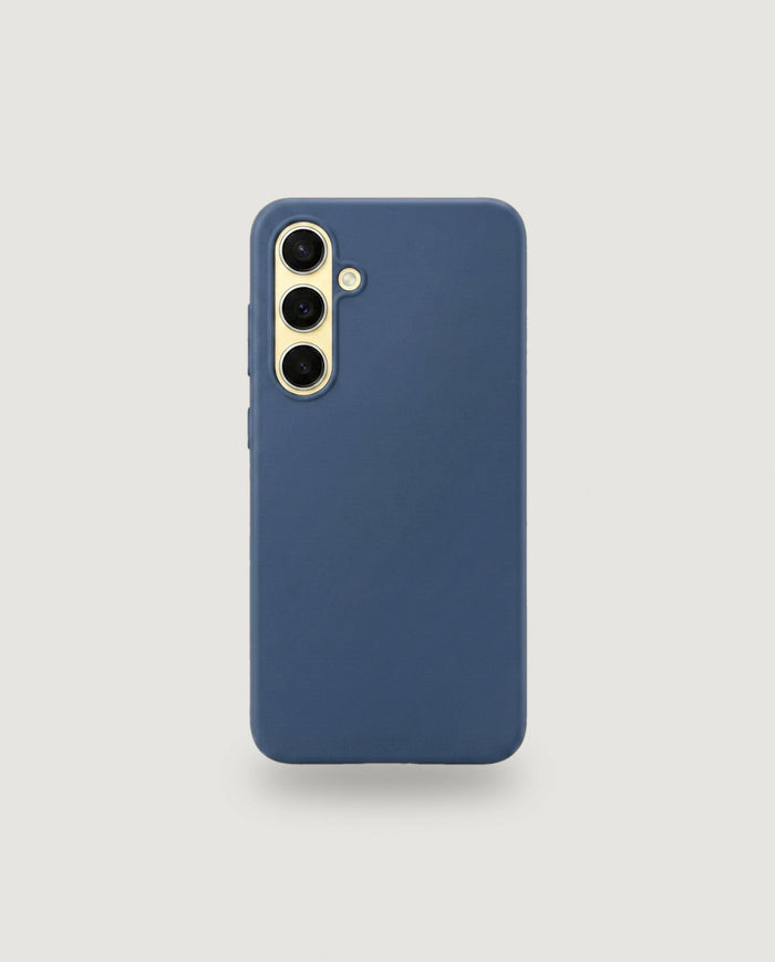 Sílikon hulstur | Denim blátt (Samsung S24)